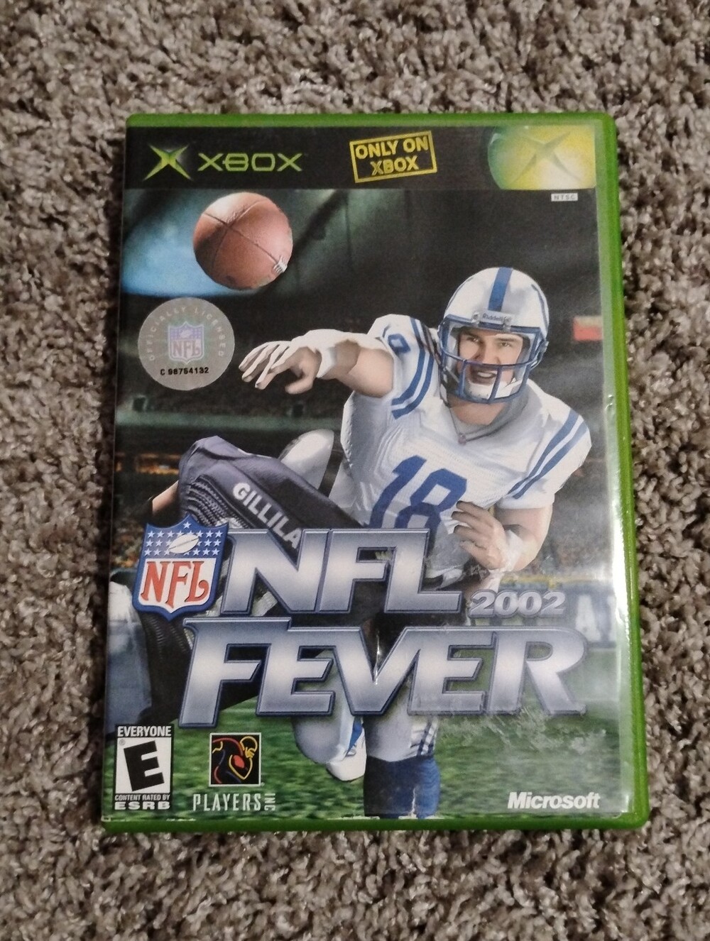 NFL Fever 2002 (Original Xbox) - Disc & Case